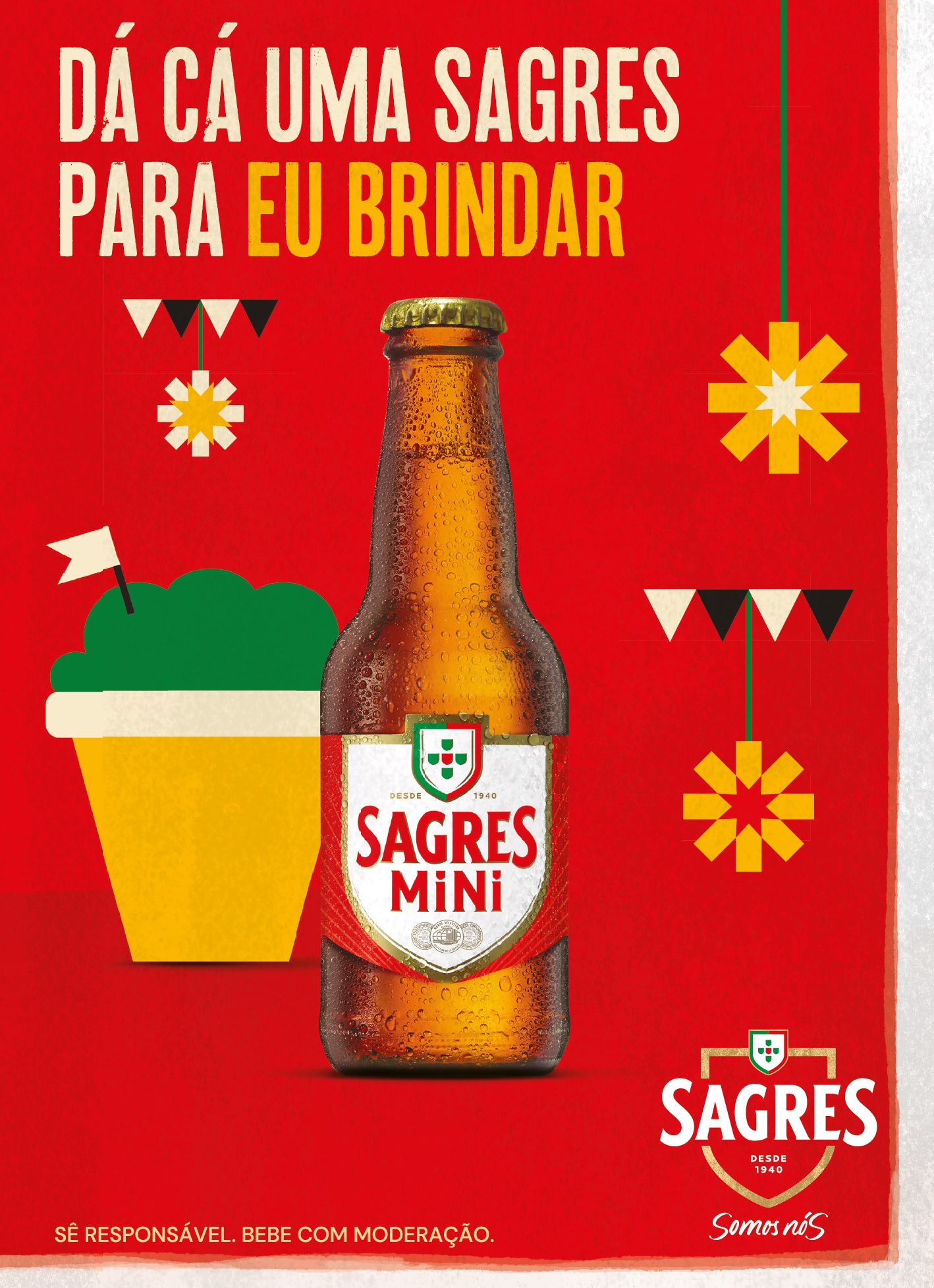 Dá Cá Uma Sagres Para Eu Brindar