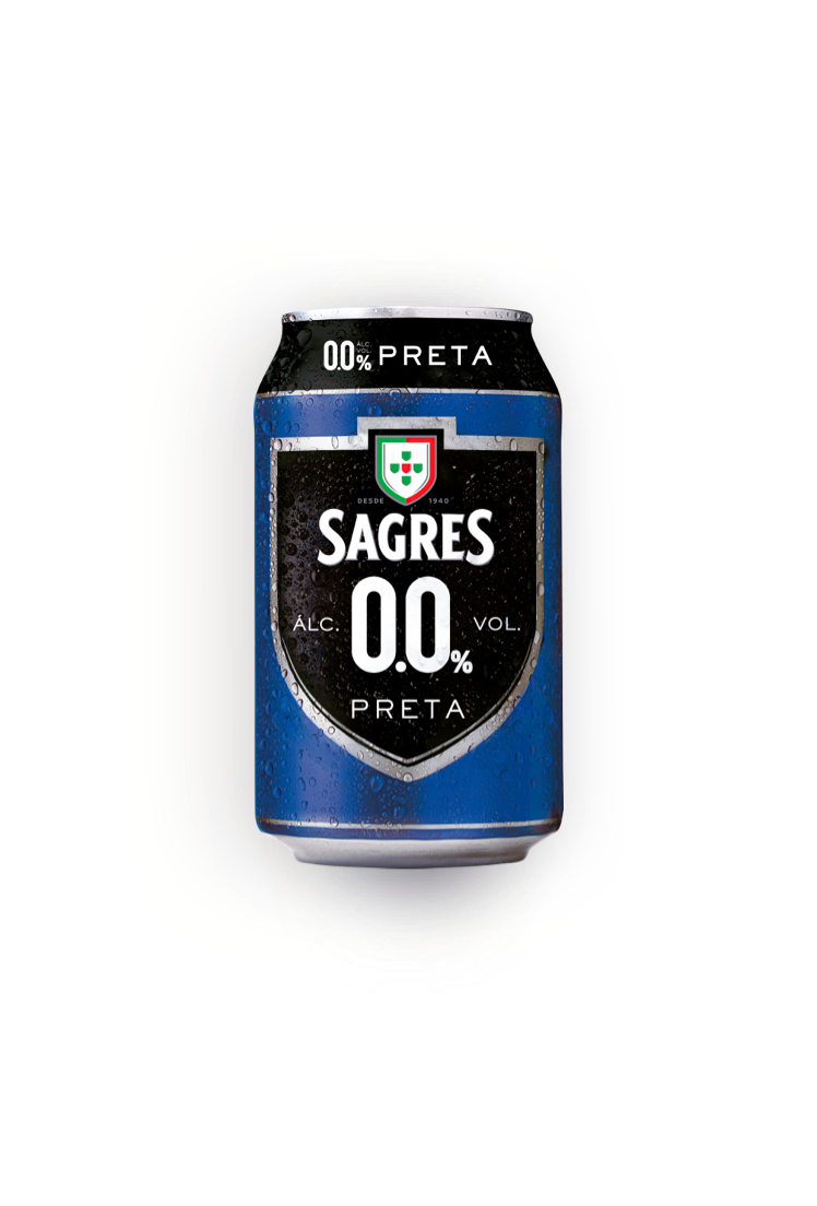 Sagres Preta 00 Lata 33Cl